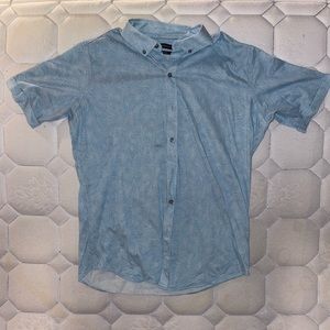 Bugatchi short sleeve button down large